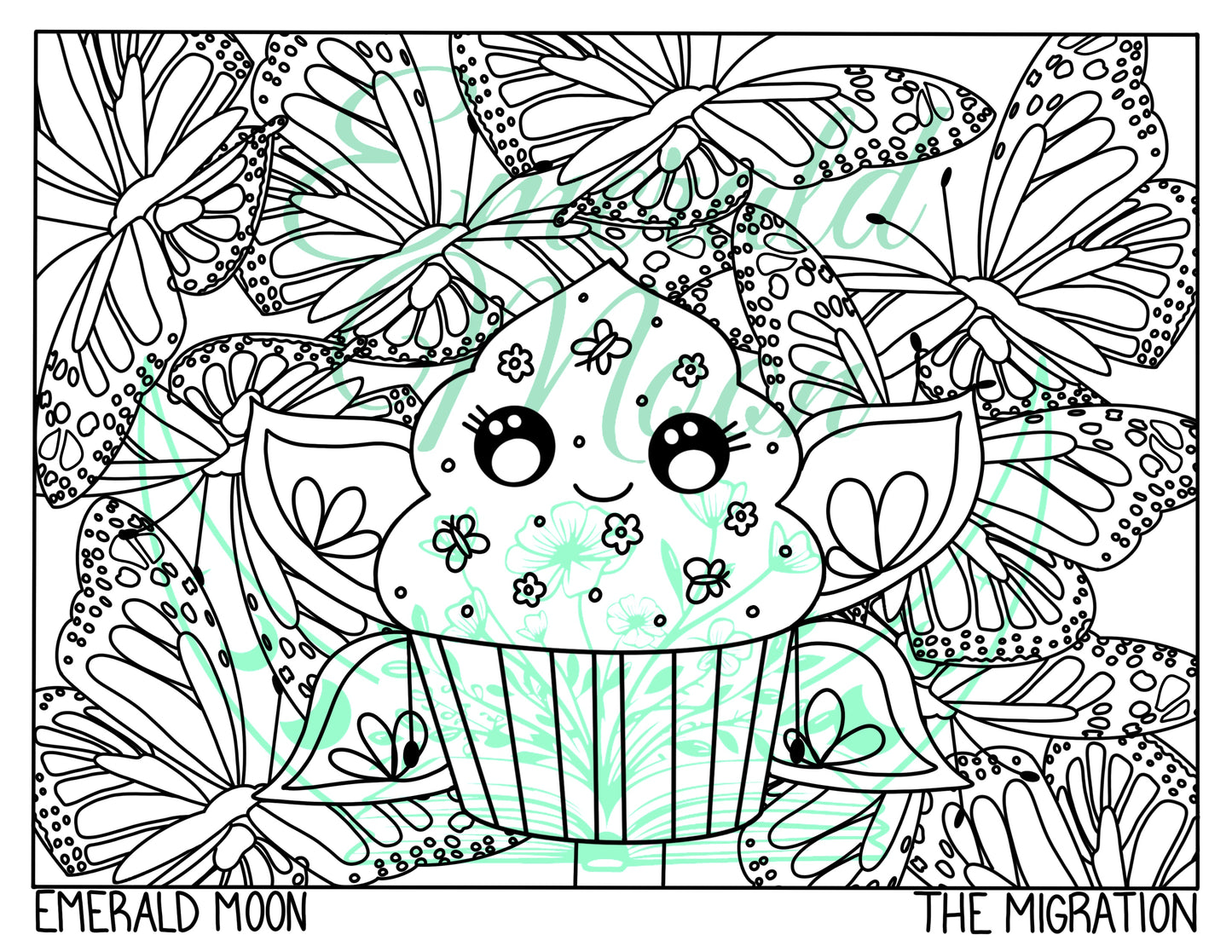 The Migration Coloring Page