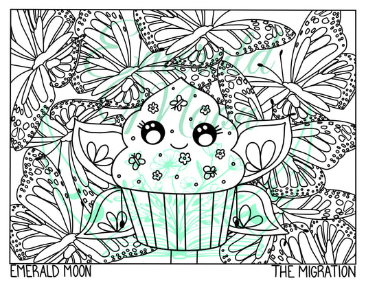 The Migration Coloring Page